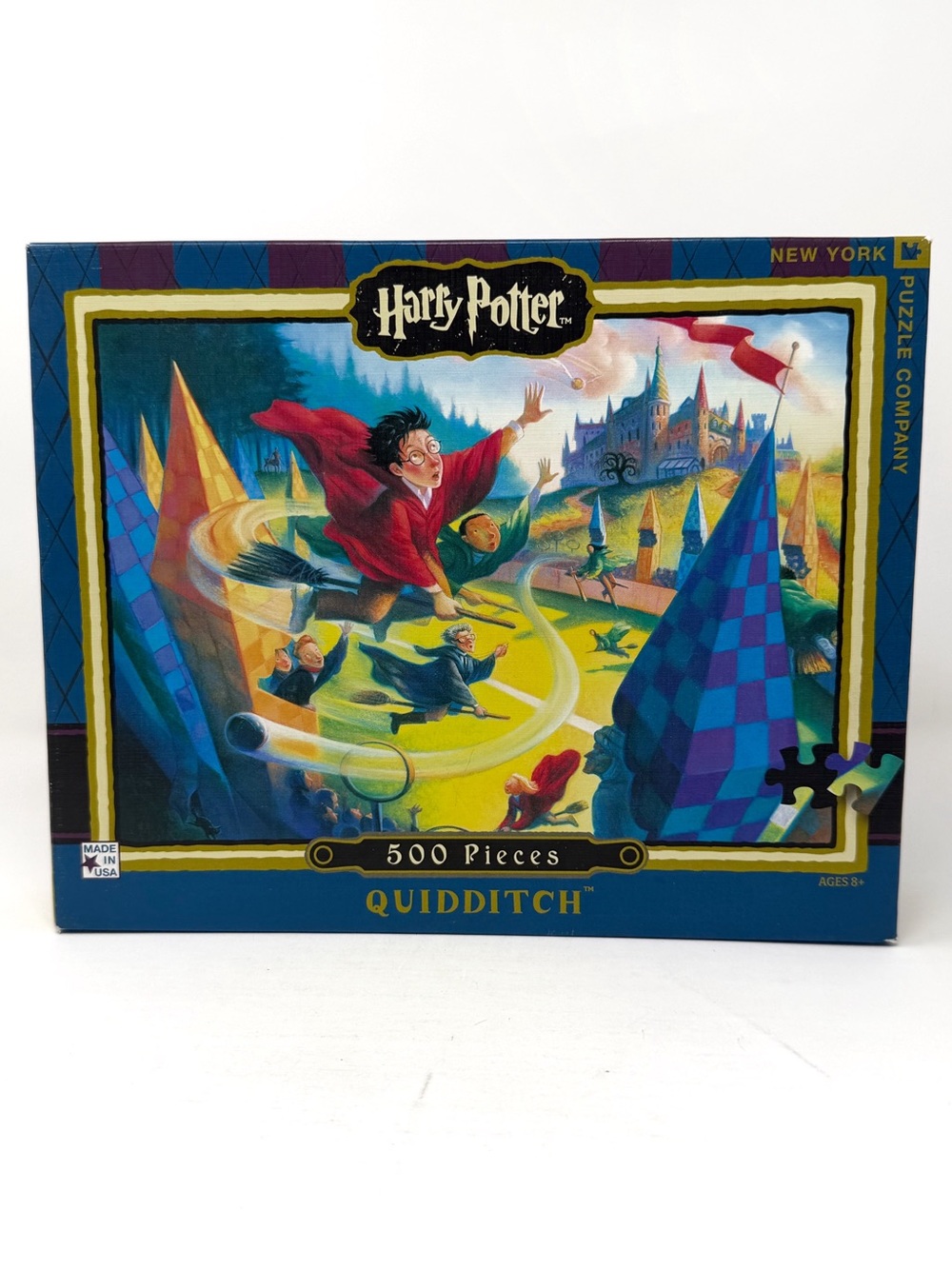 Harry Potter Quidditch Puzzle 500 Piece New York Puzzle Company Complete